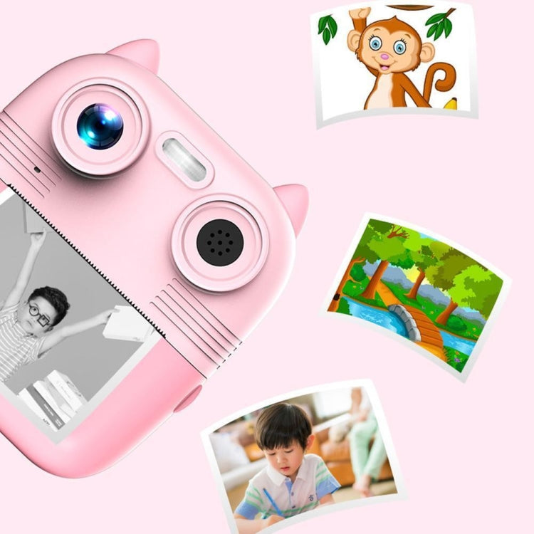 1080P Instant Print Camera 2.8-inch IPS Screen Front and Rear Dual Lens Kids Camera, Pink, Yellow, Blue, Pink+32G Card, Yellow+32G Card, Blue+32G Card 1080P Instant Print Camera 2.8-inch IPS Screen Front and Rear Dual Lens Kids Camera, Pink, Yellow, Blue, Pink+32G Card, Yellow+32G Card, Blue+32G Card